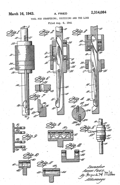 A Fried US patent 2314084